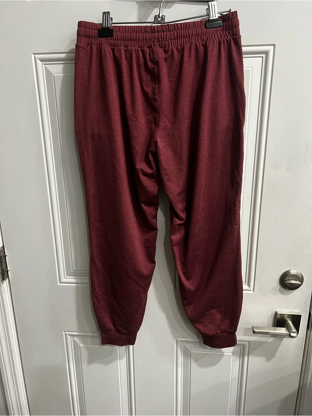 Kirkland Signature Burgundy Drawstring Joggers